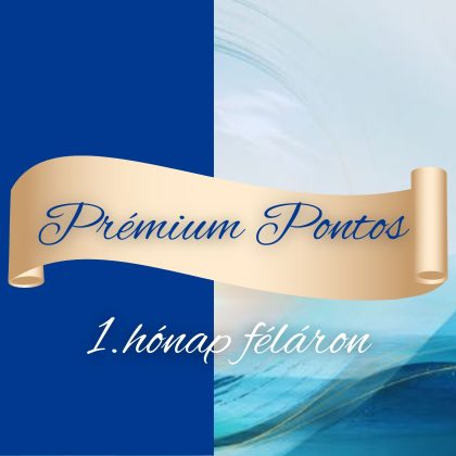 Prémium Pontos előfizetés-első hónap féláron