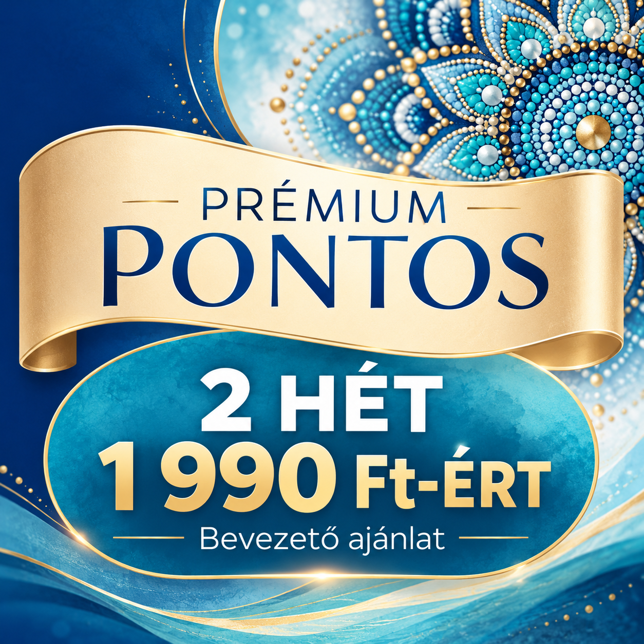 Prémium Pontos előfizetés-két hét bevezető áron